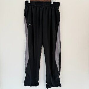 🖤 Under Armour Men’s Track Pants – Black/Grey (Size M)